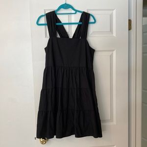 Banana Republic Black Sleeveless Mini Dress